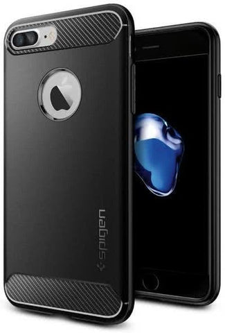 Spigen iPhone 7/8 Plus CASE RUGGED ARMOR BLACK