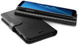 Spigen Samsung A8 2018 CASE WALLET S BLACK