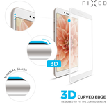 Ochranné tvrdené sklo FIXED 3D Full-Cover pre Apple iPhone 6/6S, biele